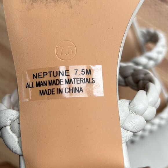 Sincerely Jules Neptune Double Braided Band Sandals - Picture 6 of 9